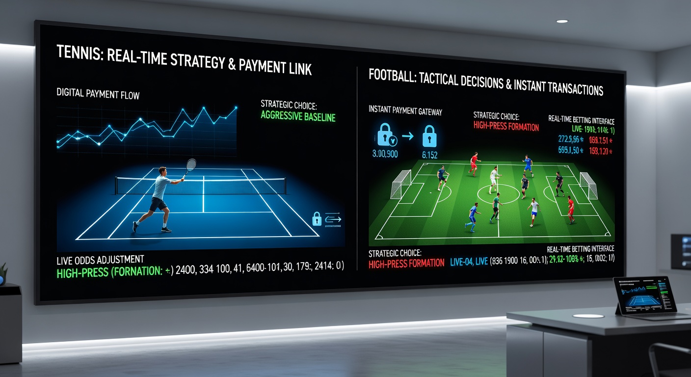 Strategische Entscheidungen in Fußballspielen durch digitale Zahlungsintegration