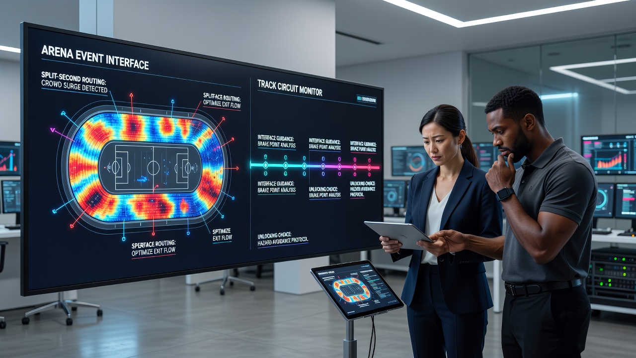 Echtzeit-Interfaces auf Rennstrecken und in Arenen